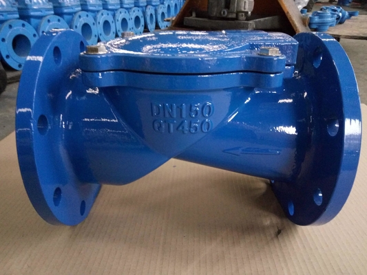 Le clapet anti-retour DN50 Pn16 Ggg50 DIN de fer malléable de fonte a bridé le clapet anti-retour d'oscillation