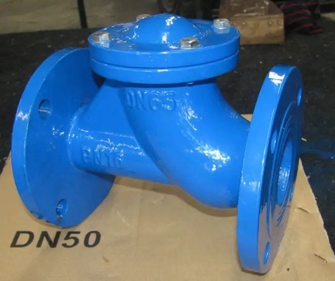 Clapet anti-retour à flasque malléable d'oscillation de Ggg50 DIN