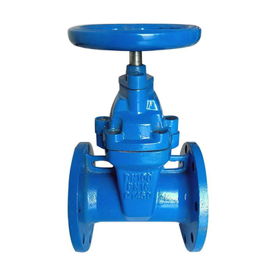 Soupape à vanne posée résiliente du fer Dn50-Dn300 malléable pour les eaux d'égout et le pétrole
