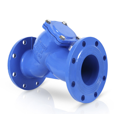 DIN/BS DN100 Pn10 Pn16 Flécheur en fonte ductile DIN3202 F1 à brides en Y
