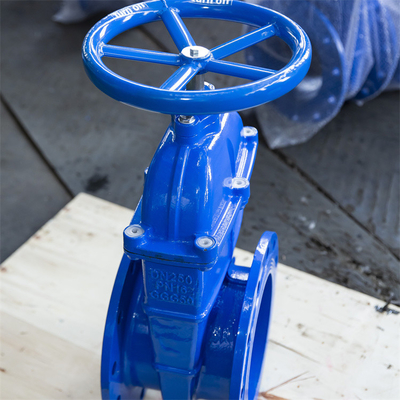 Soupape à vanne actionnée malléable de roue de main de la soupape à vanne du fer GGG50 DN250 QT450
