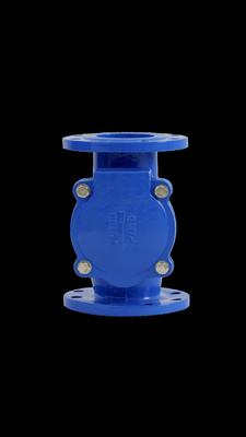 Clapet anti-retour en caoutchouc d'oscillation de fonte du clapet anti-retour PN16 PN10 de Seat des eaux d'égout GGG50