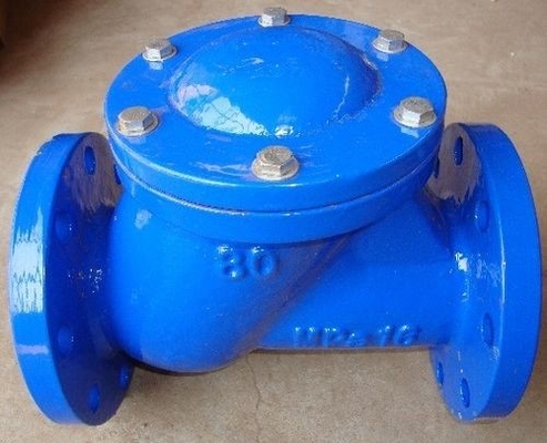 Clapets anti-retour du fer Ggg40 d'oscillation du clapet anti-retour DN400 PN16 de double en métal malléable de manière