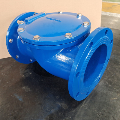 Type humide clapet anti-retour de bride de clapet anti-retour d'alarme de fer malléable de lutte anti-incendie de DN50