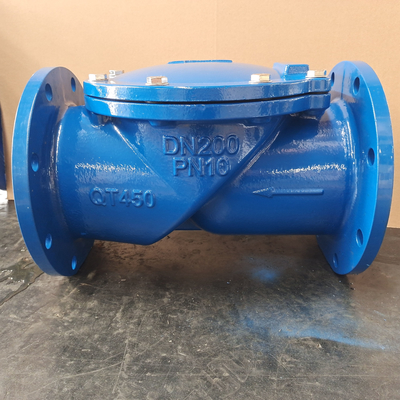 Type humide clapet anti-retour de bride de clapet anti-retour d'alarme de fer malléable de lutte anti-incendie de DN50