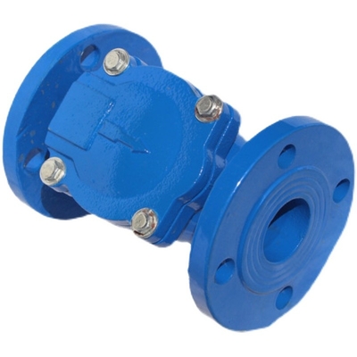 F6 à flasque renvoient non l'oscillation anti-retour la fonte malléable PN10 PN16 de clapet