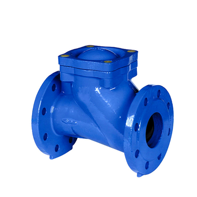 Clapet anti-retour en caoutchouc d'oscillation d'aileron du clapet anti-retour GGG50 QT450 d'oscillation de fonte DIN F6