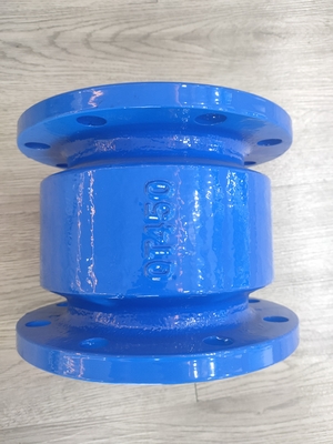 Le type de bride du silencieux QT450 renvoient non la valve faisant taire le fer des eaux d'égout PN10 PN16