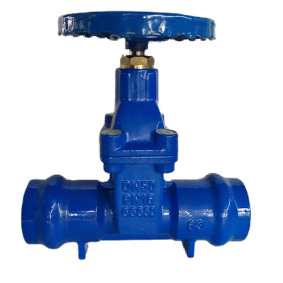 Type malléable non de rouillement norme de prise de fer de la soupape à vanne DIN3202