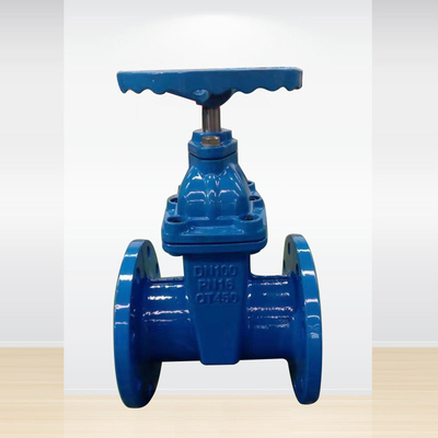 L'écluse personnalisable de Ggg50 Pn16 a bridé volant de commande résilient de soupape à vanne de Seat actionné
