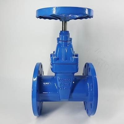 L'écluse personnalisable de Ggg50 Pn16 a bridé volant de commande résilient de soupape à vanne de Seat actionné