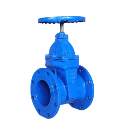 Soupape à vanne de fonte de Grey Iron Non Rising Stem Qt450 Pn16 avec la cale en caoutchouc