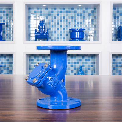 DN50 a bridé l'eau bleue malléable moulée du tamis Ggg40 Pn16 DN65 du fer Y