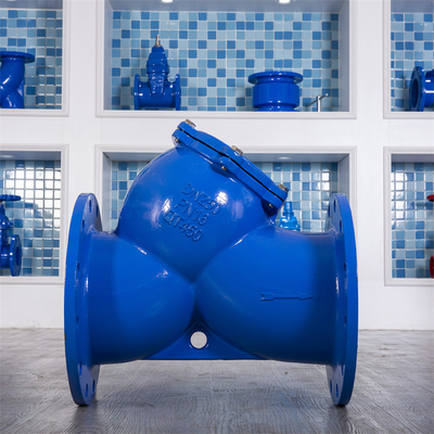 Type malléable type bleu tamis de la fonte Y de l'extrémité Y de bride du tamis DIN